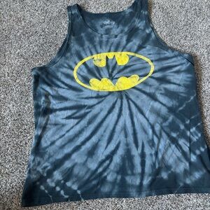 Batman Tie-Dye Tank Top size large men’s preloved
